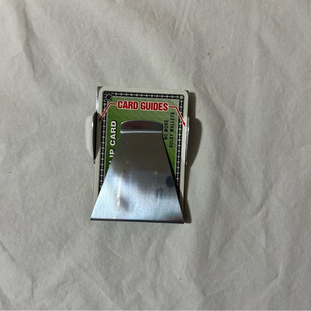 Slim Clip card/money holder NWT
